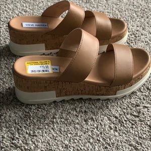 Steve Madden Tan Sandals
